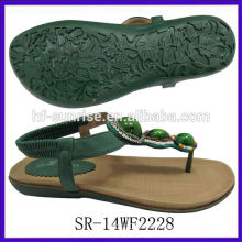 SR-14WF2228 new model women sandals china cheap wholesale women sandals fashion flat summer sandals 2014 for women